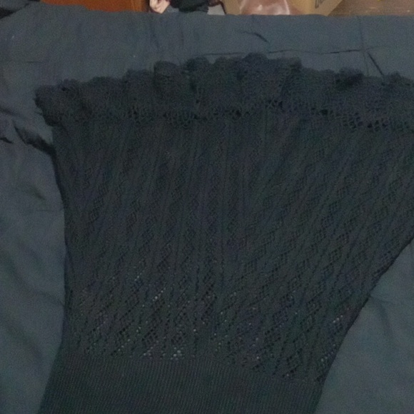 Lapis knitwear skirt/dress Hippie Goth style festival witchy multipurpose - Picture 2 of 3